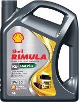 Фото - Моторное масло Shell Rimula R6 LME Plus 5W-30 5L 5&nbsp;л