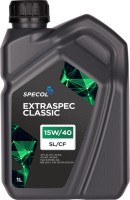 Фото - Моторное масло Specol Extraspec Classic SL/CF 15W-40 1 л