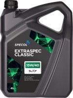 Фото - Моторное масло Specol Extraspec Classic SL/CF 15W-40 4 л