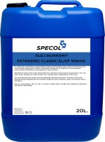 Фото - Моторное масло Specol Extraspec Classic SL/CF 15W-40 20 л