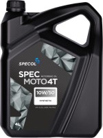 Фото - Моторное масло Specol Spec Moto 4T 10W-50 4&nbsp;л