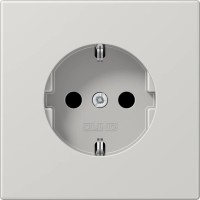 Фото - Розетка JUNG LS 1520 KI LG серый