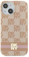 Фото - Чехол DKNY IML Checkered Mono Pattern & Printed Stripes MagSafe for iPhone 15 Plus