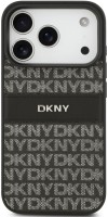 Фото - Чехол DKNY Repeat Texture Pattern with Tonal Stripe for iPhone 17 Pro
