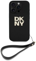 Фото - Чехол DKNY Wrist Strap Stock Logo for iPhone 16 Pro