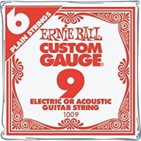 Фото - Струны Ernie Ball Nickel Plain Single Guitar String 9 6-Pack