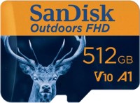 Фото - Карта памяти SanDisk Outdoors FHD microSD UHS-I 512&nbsp;ГБ