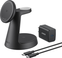 Фото - Зарядное устройство ANKER MagGo Wireless Charging Station 3-in-1 Dock Stand