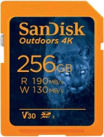Фото - Карта памяти SanDisk Outdoors 4K SDXC UHS-I 256&nbsp;ГБ