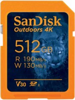Фото - Карта памяти SanDisk Outdoors 4K SDXC UHS-I 512&nbsp;ГБ
