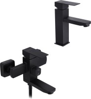 Фото - Набор смесителей KRONER Edelstahl Kubus CVS30160