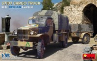 Фото - Сборная модель MiniArt G7107 1.5t 4x4 Cargo Truck With Trailer (1:35)