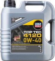 Фото - Моторное масло Liqui Moly Top Tec 4120 0W-40 4&nbsp;л