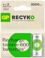 Фото - Аккумулятор / батарейка GP Recyko 2xC 3000 mAh