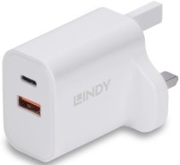 Фото - Зарядное устройство Lindy 30W USB Type A&C Charger