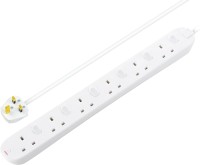 Фото - Сетевой фильтр / удлинитель Masterplug 6 Socket Switched Extension Lead
