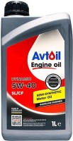 Фото - Моторное масло AVTOIL Dynamic 5W-40 1&nbsp;л