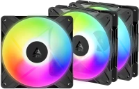 Фото - Система охлаждения ARCTIC P14 Pro Reverse A-RGB Black 3pcs.