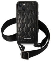 Фото - Чехол Karl Lagerfeld Monogram Plaque Logo Strap for iPhone 14 Plus