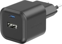 Фото - Зарядное устройство Swissten GaN Power Adapter USB-C + USB-A 35W
