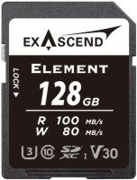 Фото - Карта памяти Exascend Element UHS-I V30 SDXC 128&nbsp;ГБ