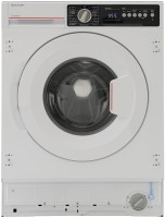 Фото - Встраиваемая стиральная машина Sharp ES-NIB814BWNA-PL