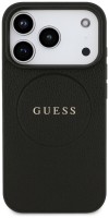 Фото - Чехол GUESS Grained Ring MagSafe for iPhone 17 Pro Max