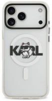 Фото - Чехол Karl Lagerfeld IML Choupette Sketch Logo MagSafe for iPhone 17 Pro