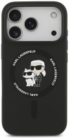 Фото - Чехол Karl Lagerfeld Slilicone Karl & Choupette Ring Magsafe for iPhone 17 Pro