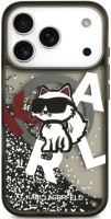 Фото - Чехол Karl Lagerfeld Liquid Glitter Choupette Logo MagSafe for iPhone 17 Pro Max