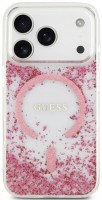 Фото - Чехол GUESS HC Resin Bottom Glitter MagSafe for iPhone 17 Pro