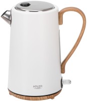 Фото - Электрочайник Adler AD 1352 2200 Вт 1.7 л белый