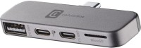 Фото - Картридер / USB-хаб Cellularline OTGUSBC4PTLK