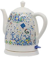 Фото - Электрочайник Domotec MS-7837 1000&nbsp;Вт 1.4&nbsp;л  белый