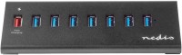 Фото - Картридер / USB-хаб Nedis UHUBUP3810BK