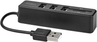 Фото - Картридер / USB-хаб Nedis CCGB60250BK01