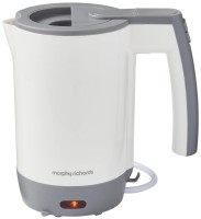 Фото - Электрочайник Morphy Richards Travel 107001 1080&nbsp;Вт 0.5&nbsp;л  белый
