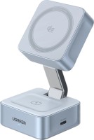 Фото - Зарядное устройство Ugreen MagFlow 2-in-1 Magnetic Wireless Charger Qi2 25W