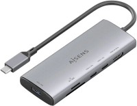 Фото - Картридер / USB-хаб Aisens ASUC-6P029-GR