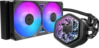 Фото - Система охлаждения Cooler Master MasterLiquid Atmos II 240 VRM Fan Black