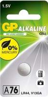 Фото - Аккумулятор / батарейка GP  1xLR44 (A76)