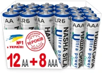 Фото - Аккумулятор / батарейка Nasha Sila Ultra Power 12xAA + 8xAAA