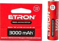 Фото - Аккумулятор / батарейка Etron 1x18650 3000 mAh