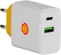 Фото - Зарядное устройство Shell Wall Charger USB A+C