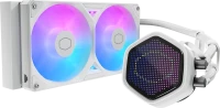 Фото - Система охлаждения Cooler Master MasterLiquid 240 Atmos II Pixel LED White