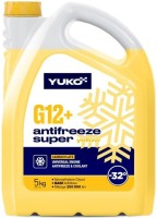 Фото - Охлаждающая жидкость YUKO Antifreeze Super G12+ -32 Yellow 5L 5 л