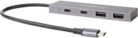 Фото - Картридер / USB-хаб Nedis UHUBU3450AT