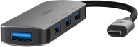 Фото - Картридер / USB-хаб Nedis CCGB64220GY01