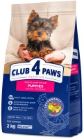 Фото - Корм для собак Club 4 Paws Puppies Mini/Small Breeds Chicken