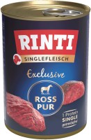 Фото - Корм для собак RINTI Single Meat Exclusive Horse 400 g 1 шт